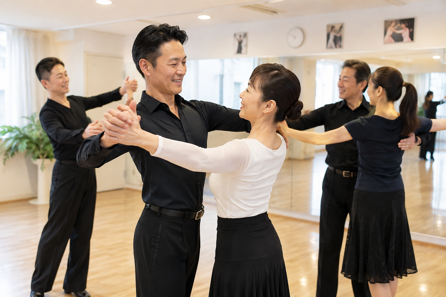 【取手・守谷共通】体験プライベートレッスン  入会不要！まずは気軽に社交ダンスを体験♪の画像